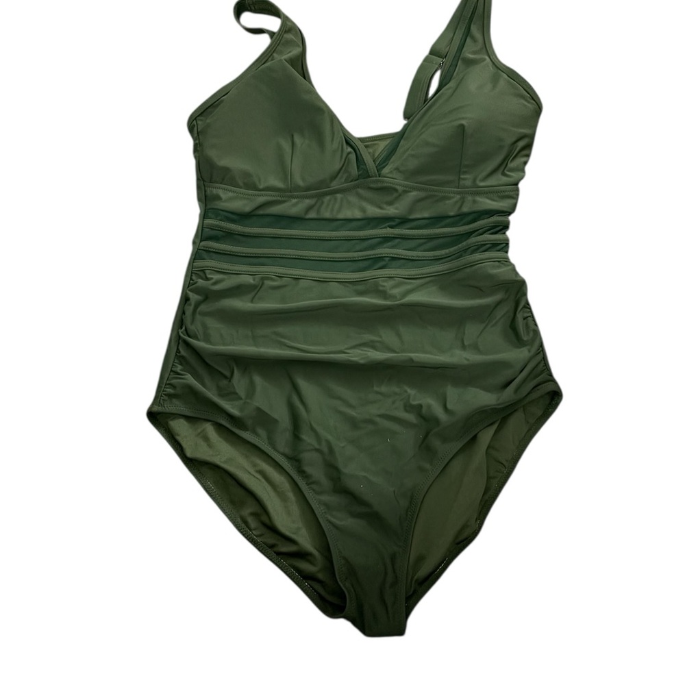 Green One-Piece Swimsuit L NWT